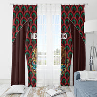 Mexico 2024 Football Window Curtain Come On El Tri - Wonder Print Shop
