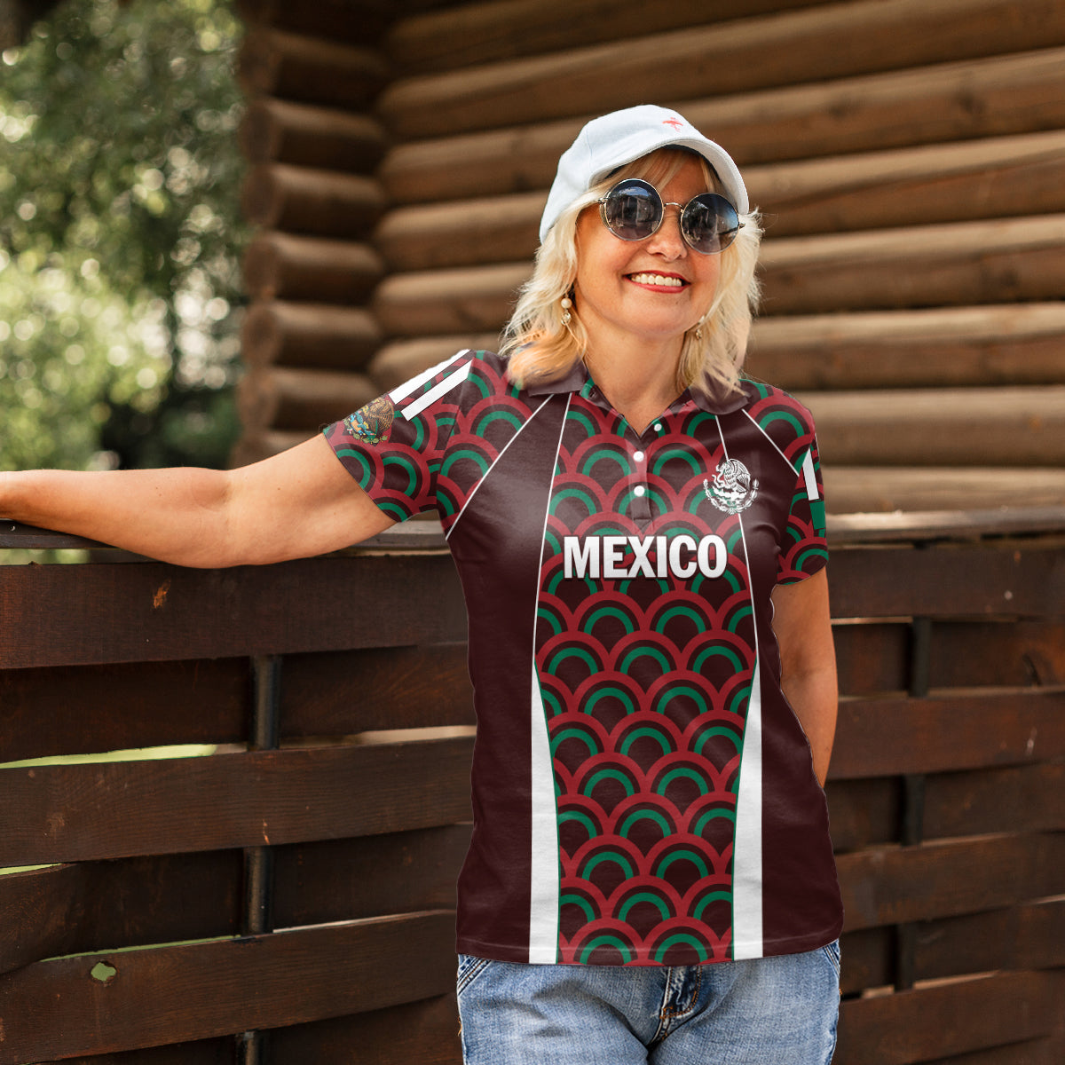 Personalized Mexico 2024 Football Women Polo Shirt Come On El Tri - Wonder Print Shop