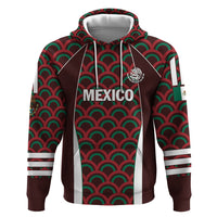 Personalized Mexico 2024 Football Zip Hoodie Come On El Tri - Wonder Print Shop