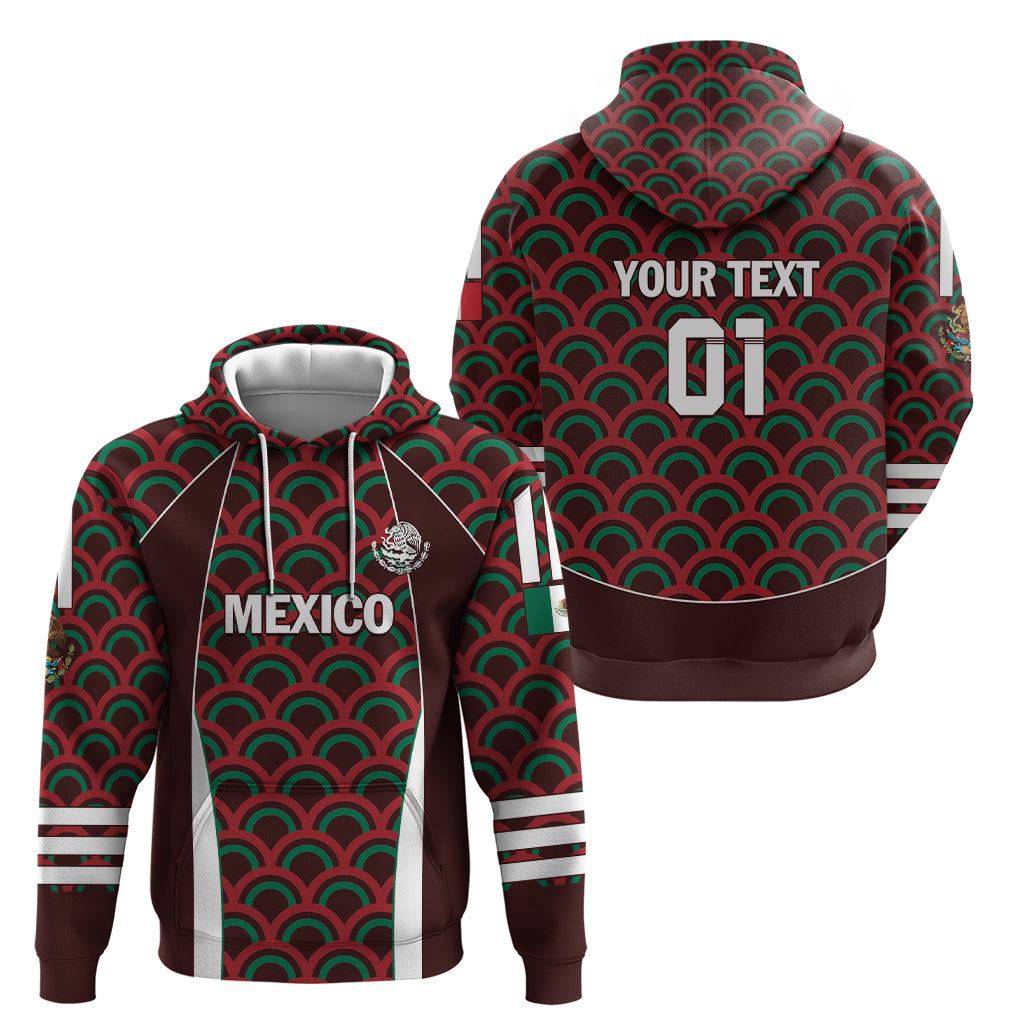 Personalized Mexico 2024 Football Zip Hoodie Come On El Tri - Wonder Print Shop