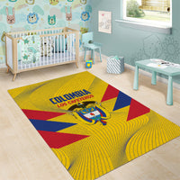 Colombia 2024 Football Area Rug Go Los Cafeteros - Wonder Print Shop