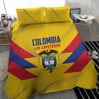 Colombia 2024 Football Bedding Set Go Los Cafeteros - Wonder Print Shop