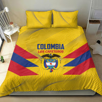 Colombia 2024 Football Bedding Set Go Los Cafeteros - Wonder Print Shop