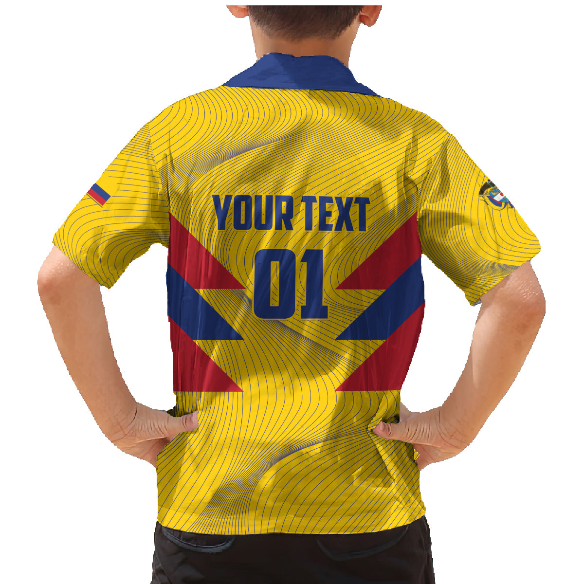 Personalized Colombia 2024 Football Family Matching Mermaid Dress and Hawaiian Shirt Go Los Cafeteros - Wonder Print Shop