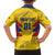 Personalized Colombia 2024 Football Family Matching Off Shoulder Maxi Dress and Hawaiian Shirt Go Los Cafeteros - Wonder Print Shop