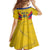 Personalized Colombia 2024 Football Family Matching Off Shoulder Maxi Dress and Hawaiian Shirt Go Los Cafeteros - Wonder Print Shop