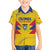 Personalized Colombia 2024 Football Family Matching Off Shoulder Maxi Dress and Hawaiian Shirt Go Los Cafeteros - Wonder Print Shop