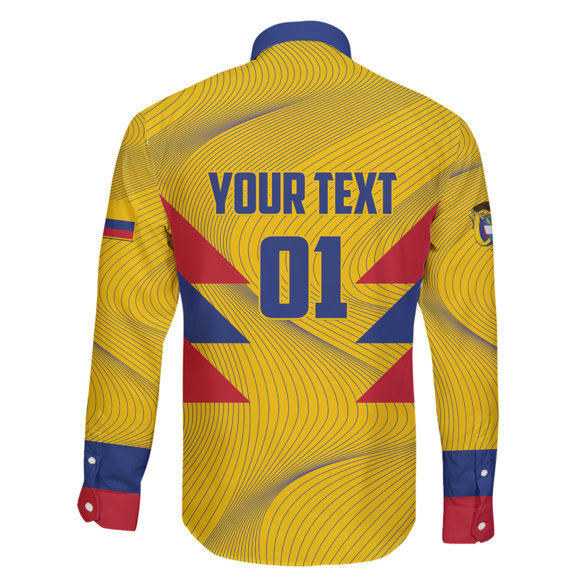 Personalized Colombia 2024 Football Family Matching Short Sleeve Bodycon Dress and Hawaiian Shirt Go Los Cafeteros - Wonder Print Shop