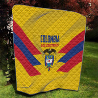 Colombia 2024 Football Quilt Go Los Cafeteros - Wonder Print Shop
