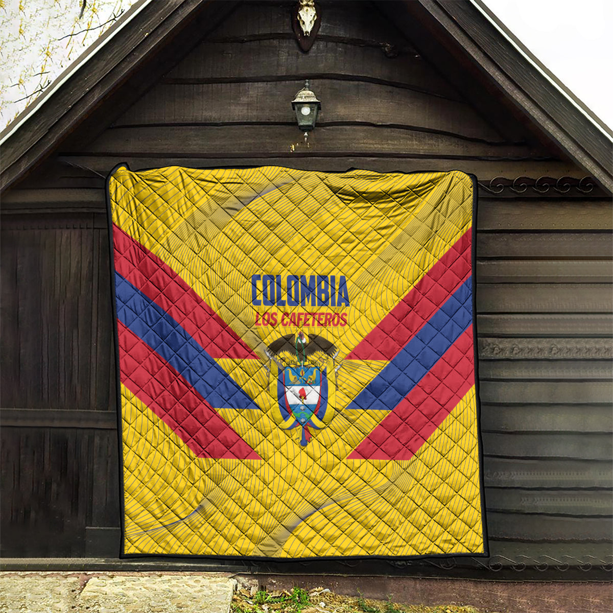 Colombia 2024 Football Quilt Go Los Cafeteros - Wonder Print Shop