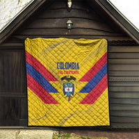 Colombia 2024 Football Quilt Go Los Cafeteros - Wonder Print Shop