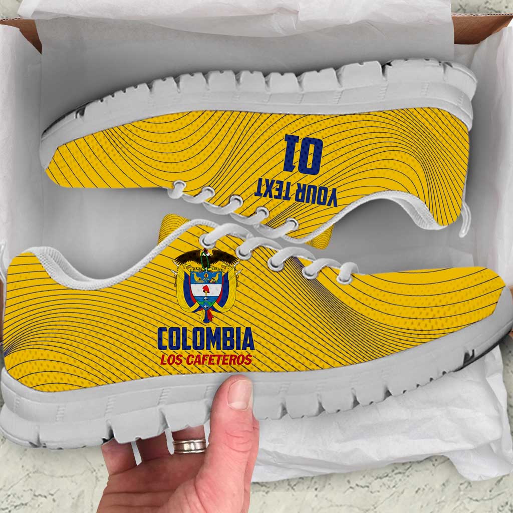 Colombia 2024 Football Sneakers Go Los Cafeteros - Wonder Print Shop