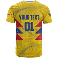 Personalized Colombia 2024 Football T Shirt Go Los Cafeteros - Wonder Print Shop