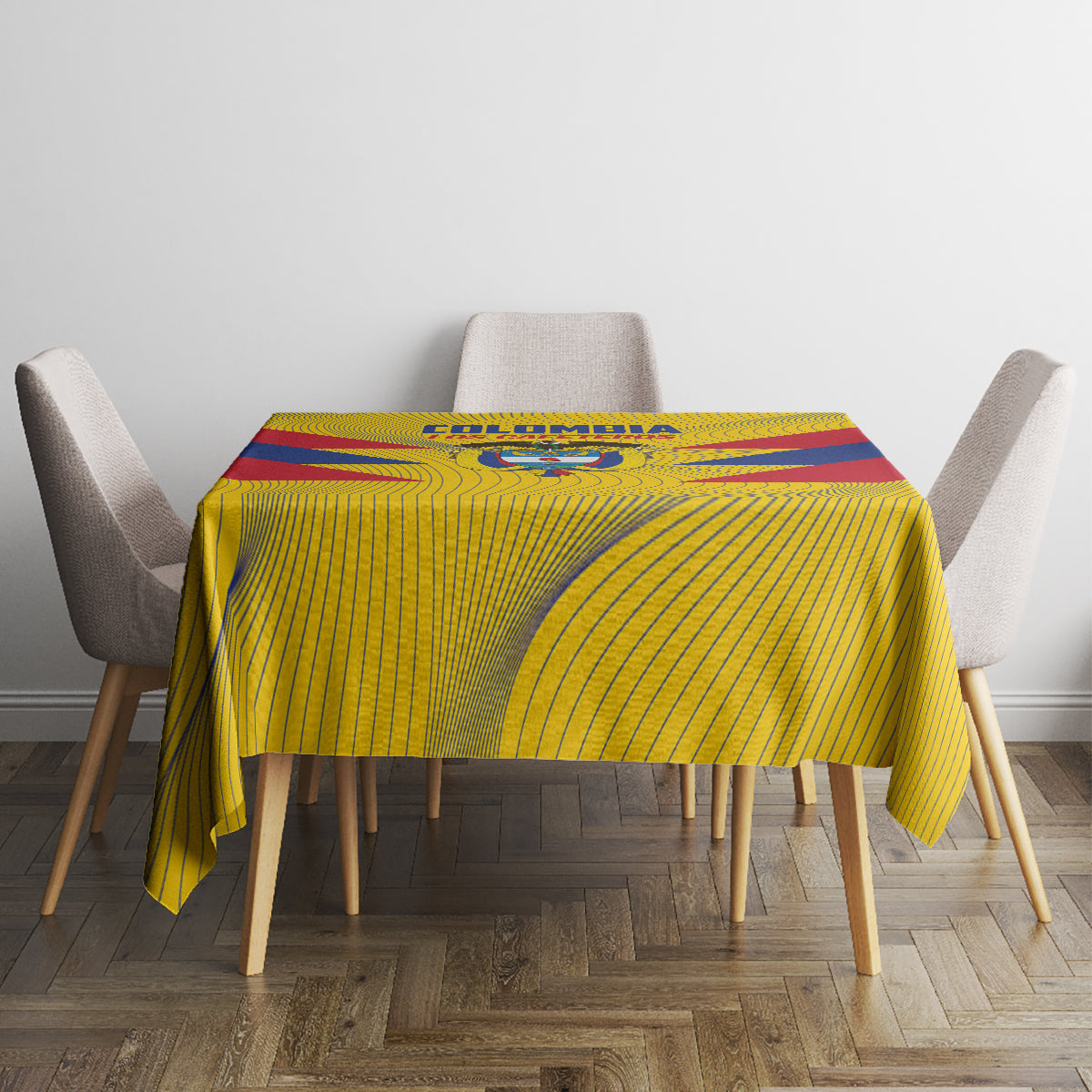 Colombia 2024 Football Tablecloth Go Los Cafeteros - Wonder Print Shop