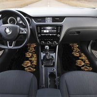 Belize Gold Orchid Car Mats Luxury Stylized