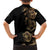 Belize Gold Orchid Family Matching Summer Maxi Dress and Hawaiian Shirt Luxury Stylized