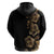 Belize Gold Orchid Hoodie Luxury Stylized