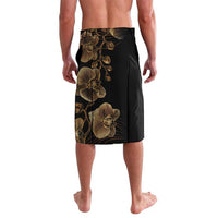 Belize Gold Orchid Lavalava Luxury Stylized