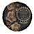 Belize Gold Orchid Spare Tire Cover Luxury Stylized
