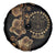 Belize Gold Orchid Spare Tire Cover Luxury Stylized
