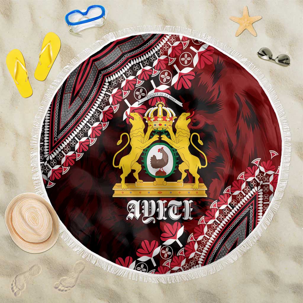 Anpi an Ayiti 1804–1806 Haiti Beach Blanket Liberte ou la Mort!