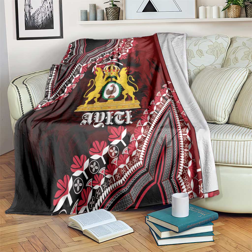 Anpi an Ayiti 1804–1806 Haiti Blanket Liberte ou la Mort!