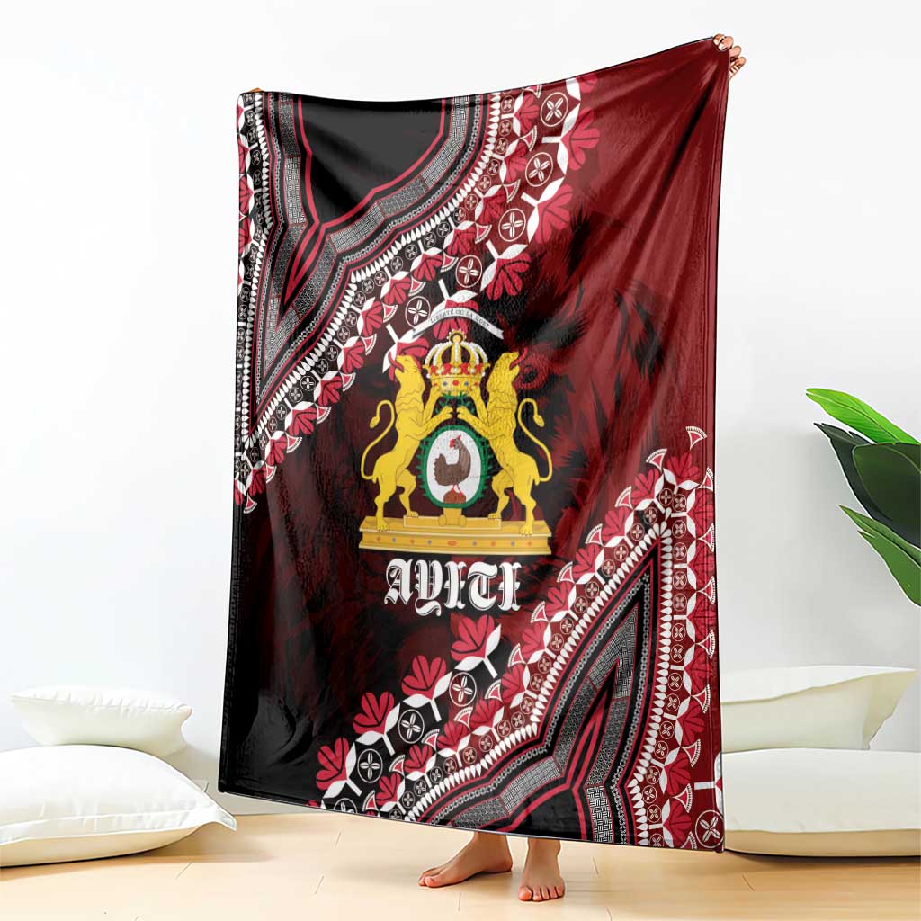 Anpi an Ayiti 1804–1806 Haiti Blanket Liberte ou la Mort!