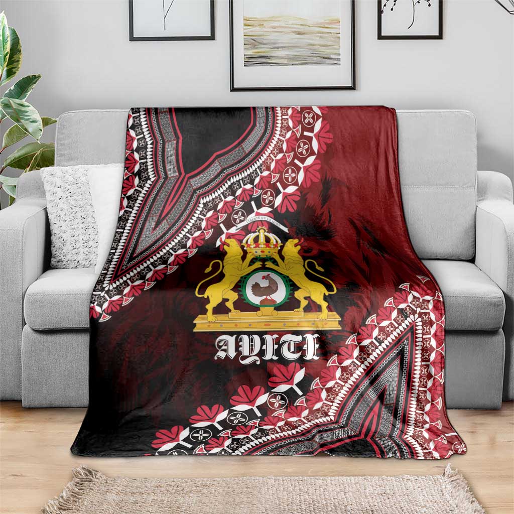 Anpi an Ayiti 1804–1806 Haiti Blanket Liberte ou la Mort!