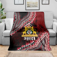 Anpi an Ayiti 1804–1806 Haiti Blanket Liberte ou la Mort!