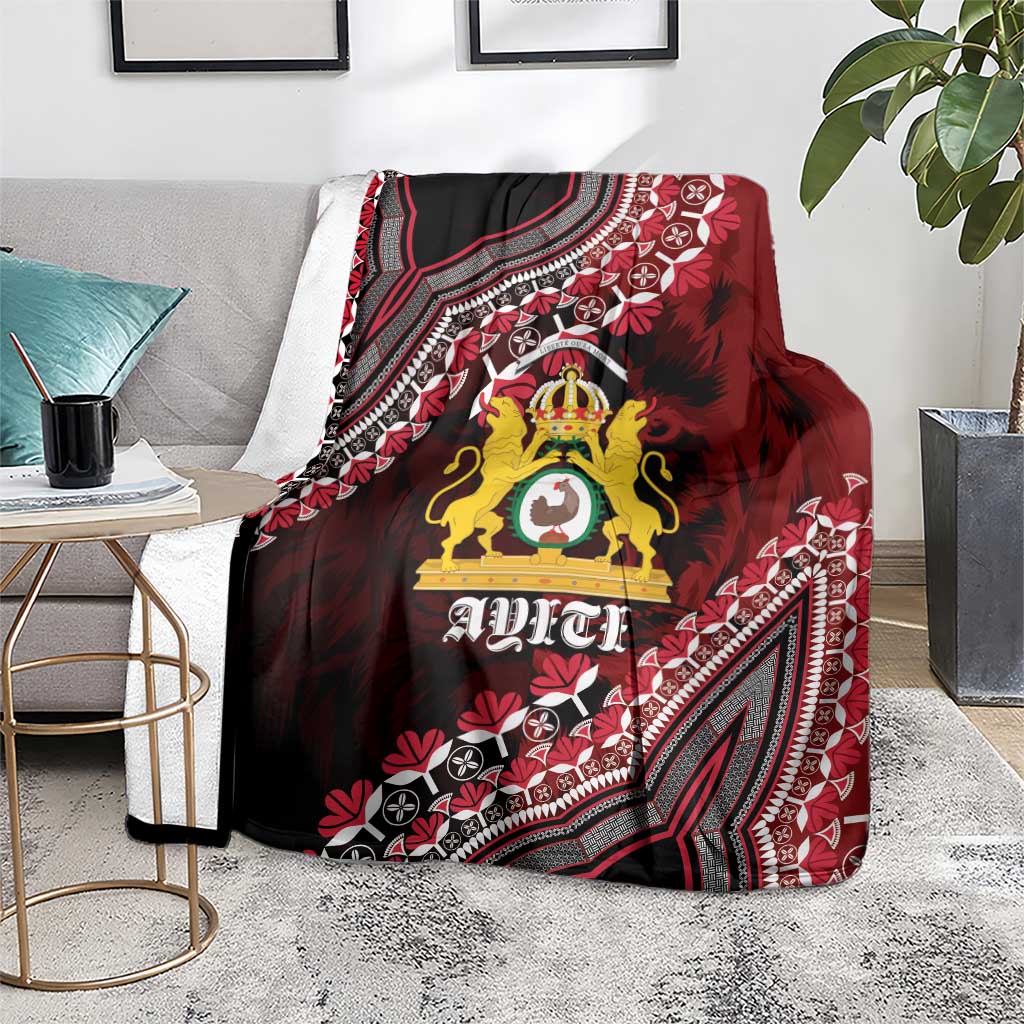 Anpi an Ayiti 1804–1806 Haiti Blanket Liberte ou la Mort!