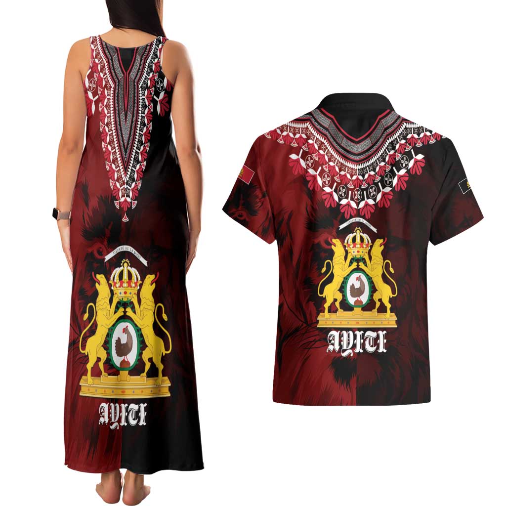 Anpi an Ayiti 1804–1806 Haiti Couples Matching Tank Maxi Dress and Hawaiian Shirt Liberte ou la Mort!