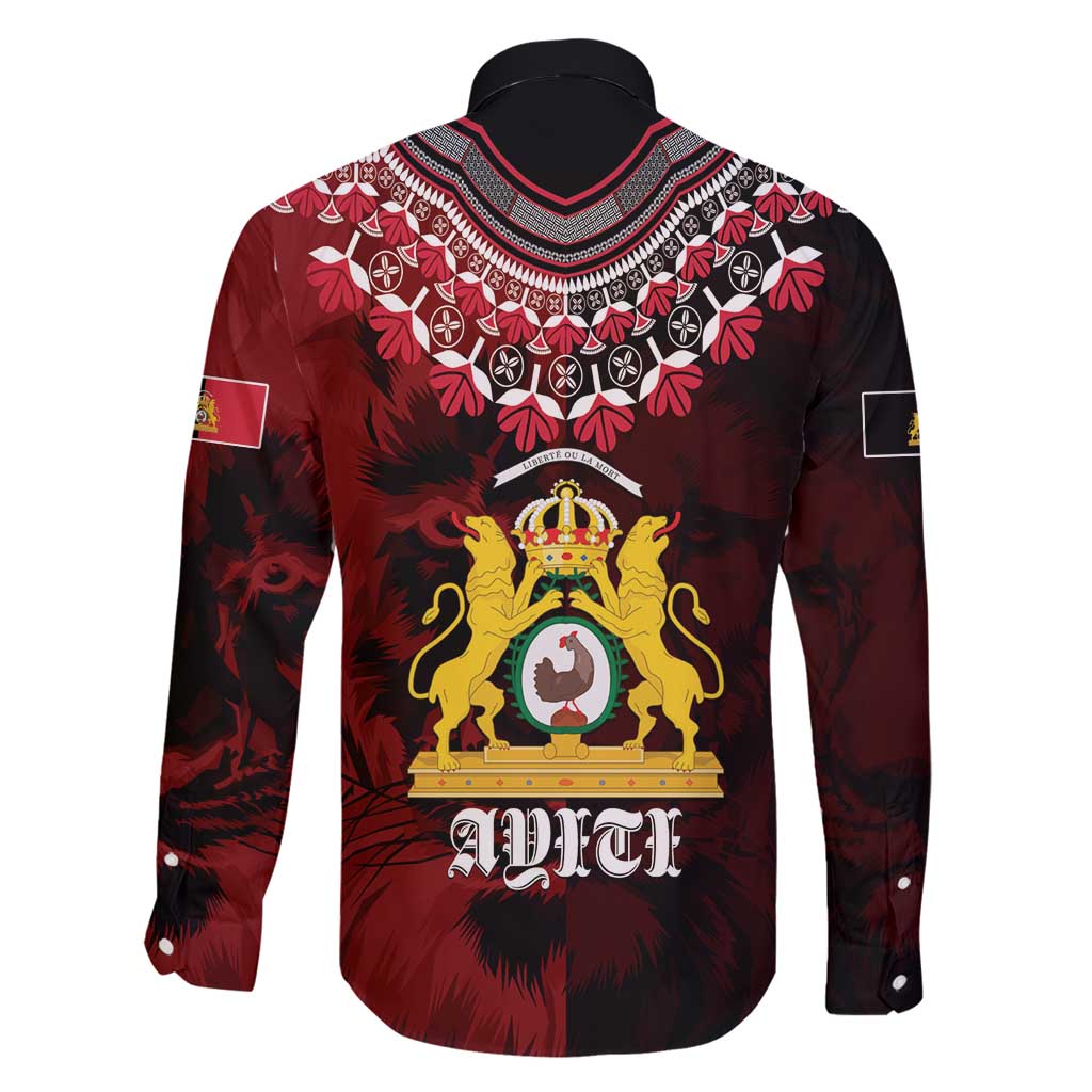 Anpi an Ayiti 1804–1806 Haiti Family Matching Long Sleeve Bodycon Dress and Hawaiian Shirt Liberte ou la Mort!