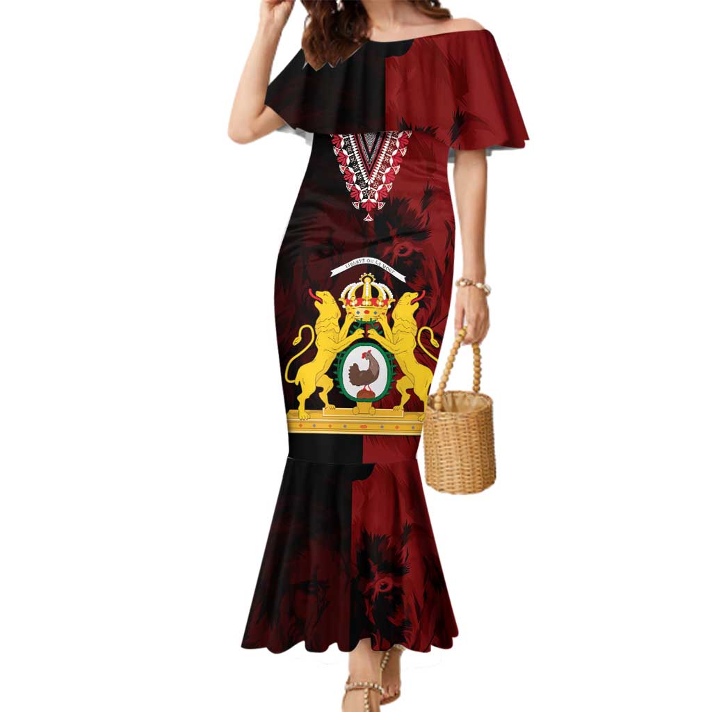 Anpi an Ayiti 1804–1806 Haiti Family Matching Mermaid Dress and Hawaiian Shirt Liberte ou la Mort!