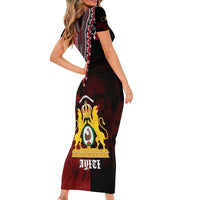 Anpi an Ayiti 1804–1806 Haiti Family Matching Short Sleeve Bodycon Dress and Hawaiian Shirt Liberte ou la Mort!