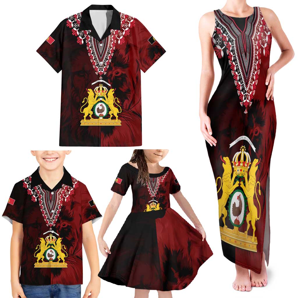 Anpi an Ayiti 1804–1806 Haiti Family Matching Tank Maxi Dress and Hawaiian Shirt Liberte ou la Mort!