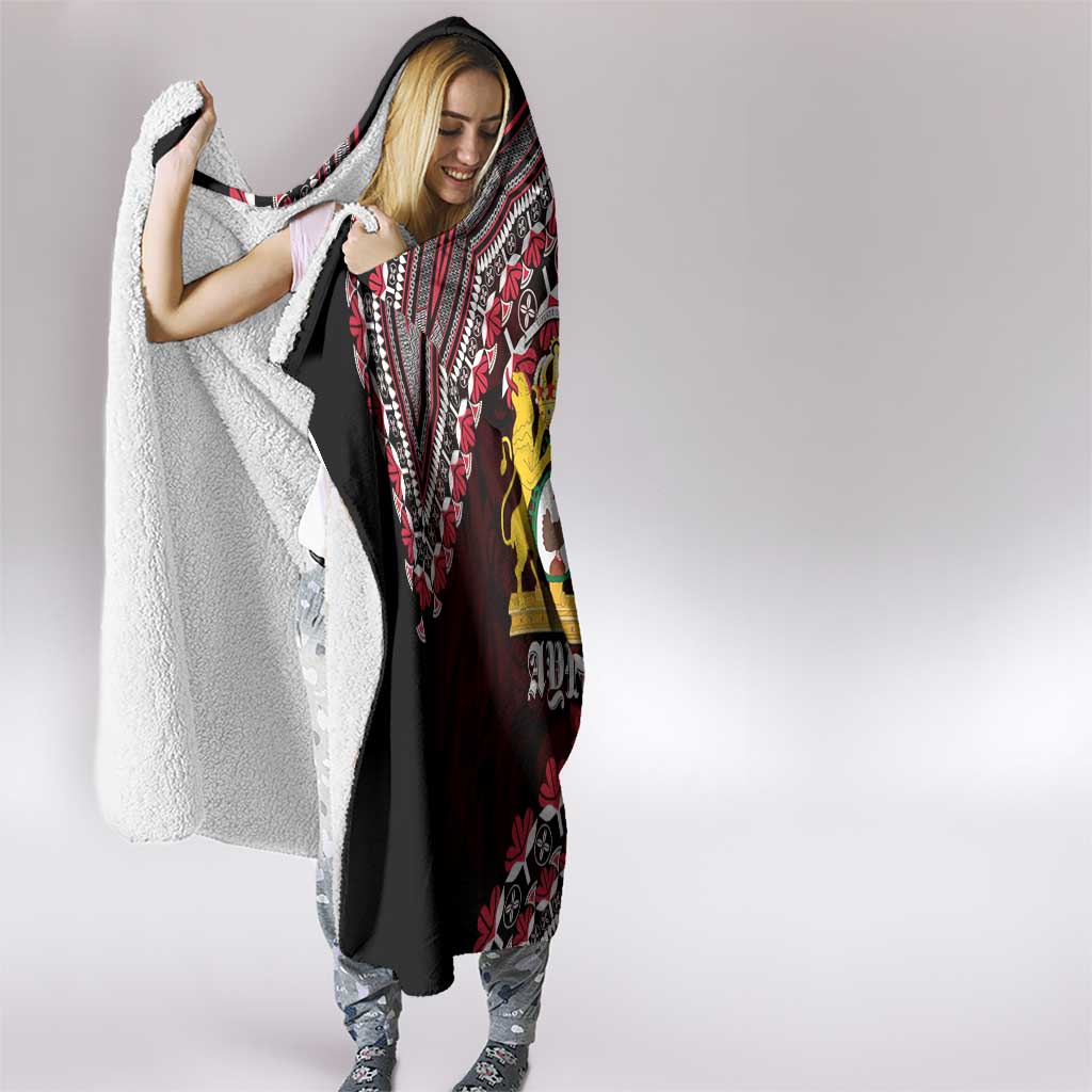 Anpi an Ayiti 1804–1806 Haiti Hooded Blanket Liberte ou la Mort!