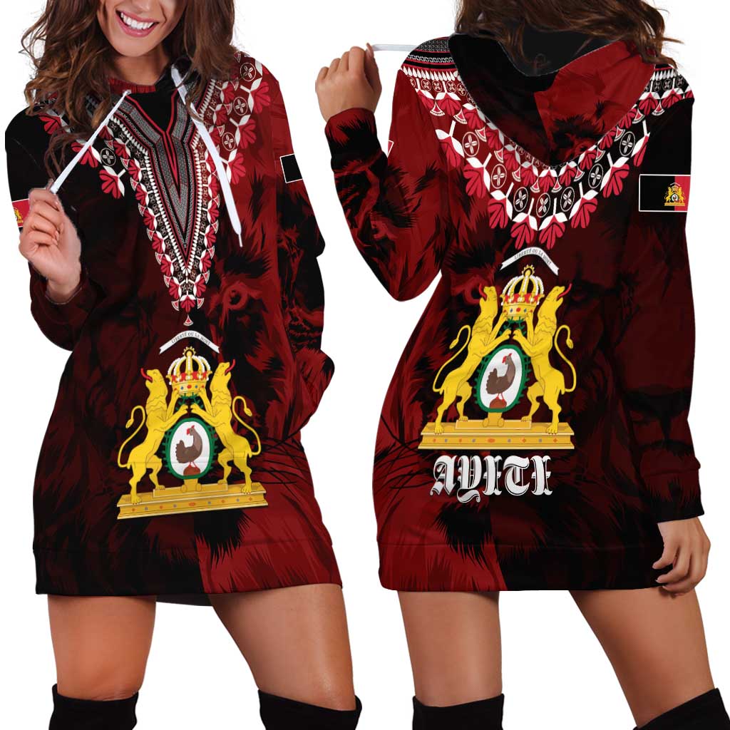 Anpi an Ayiti 1804–1806 Haiti Hoodie Dress Liberte ou la Mort!