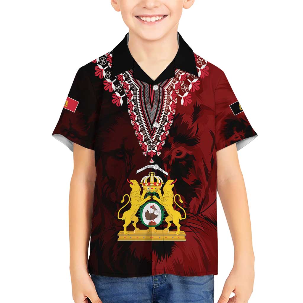 Anpi an Ayiti 1804–1806 Haiti Kid Hawaiian Shirt Liberte ou la Mort!