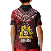 Anpi an Ayiti 1804–1806 Haiti Kid Polo Shirt Liberte ou la Mort!