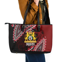 Anpi an Ayiti 1804–1806 Haiti Leather Tote Bag Liberte ou la Mort!