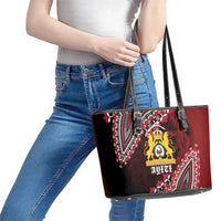 Anpi an Ayiti 1804–1806 Haiti Leather Tote Bag Liberte ou la Mort!