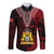 Anpi an Ayiti 1804–1806 Haiti Long Sleeve Button Shirt Liberte ou la Mort!