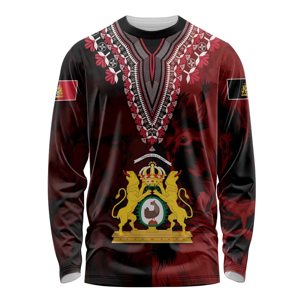 Anpi an Ayiti 1804–1806 Haiti Long Sleeve Shirt Liberte ou la Mort!