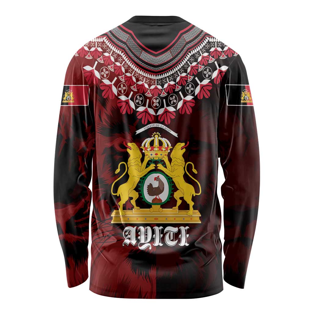 Anpi an Ayiti 1804–1806 Haiti Long Sleeve Shirt Liberte ou la Mort!