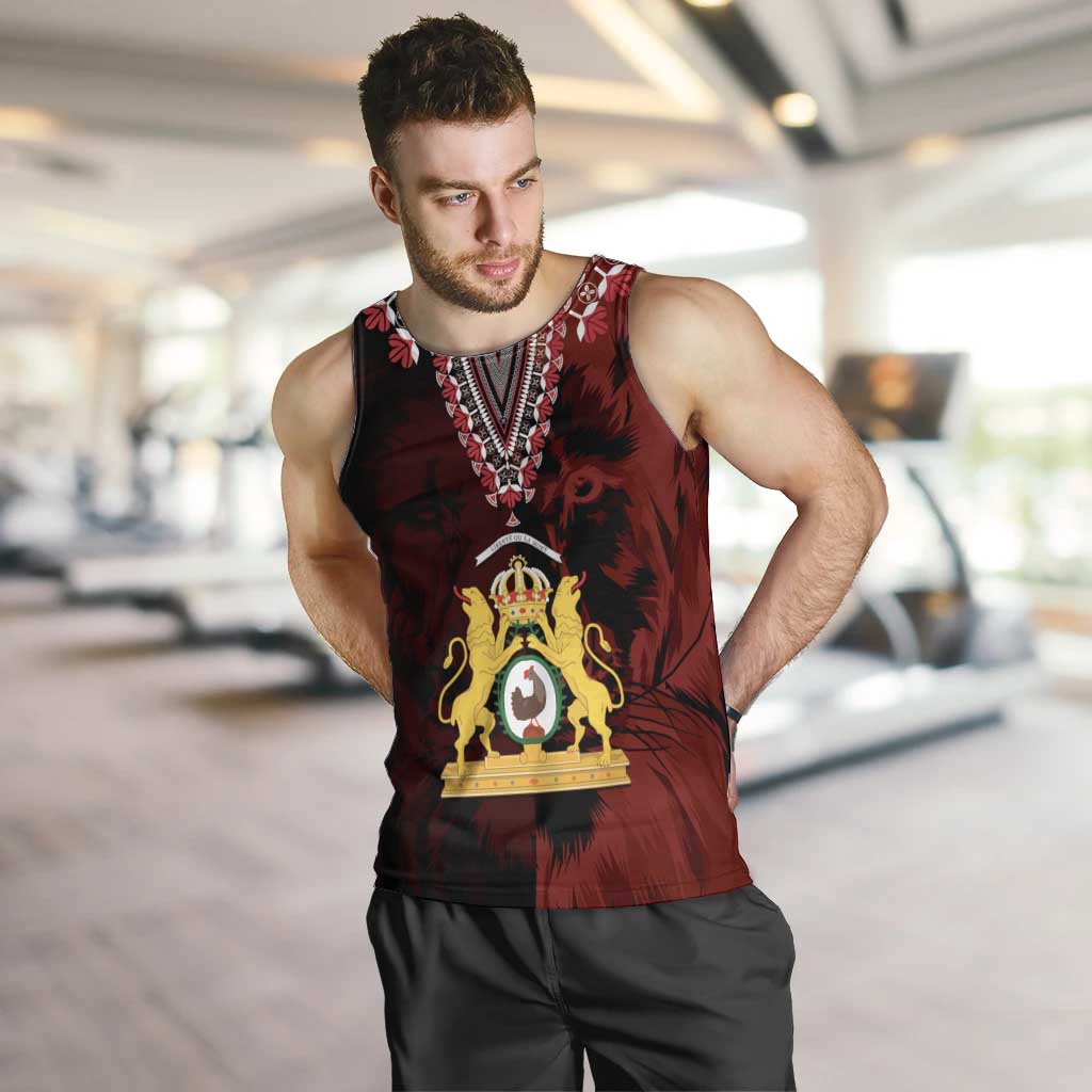 Anpi an Ayiti 1804–1806 Haiti Men Tank Top Liberte ou la Mort!