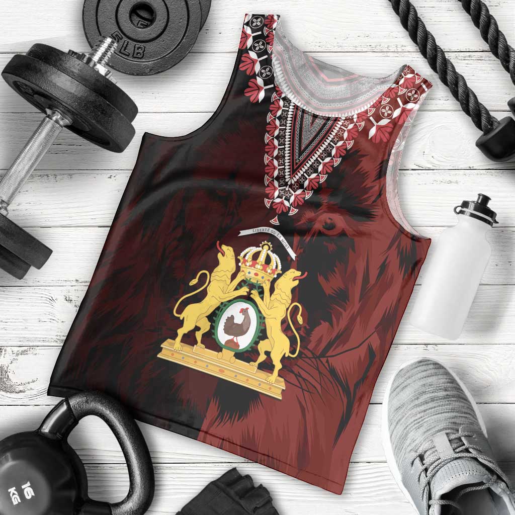 Anpi an Ayiti 1804–1806 Haiti Men Tank Top Liberte ou la Mort!