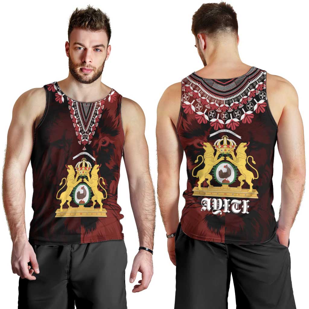 Anpi an Ayiti 1804–1806 Haiti Men Tank Top Liberte ou la Mort!