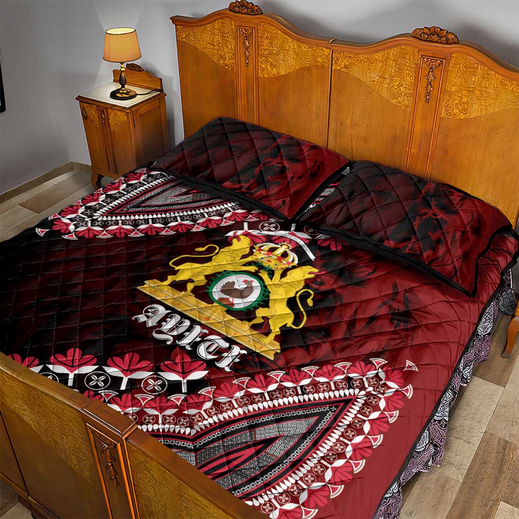 Anpi an Ayiti 1804–1806 Haiti Quilt Bed Set Liberte ou la Mort!