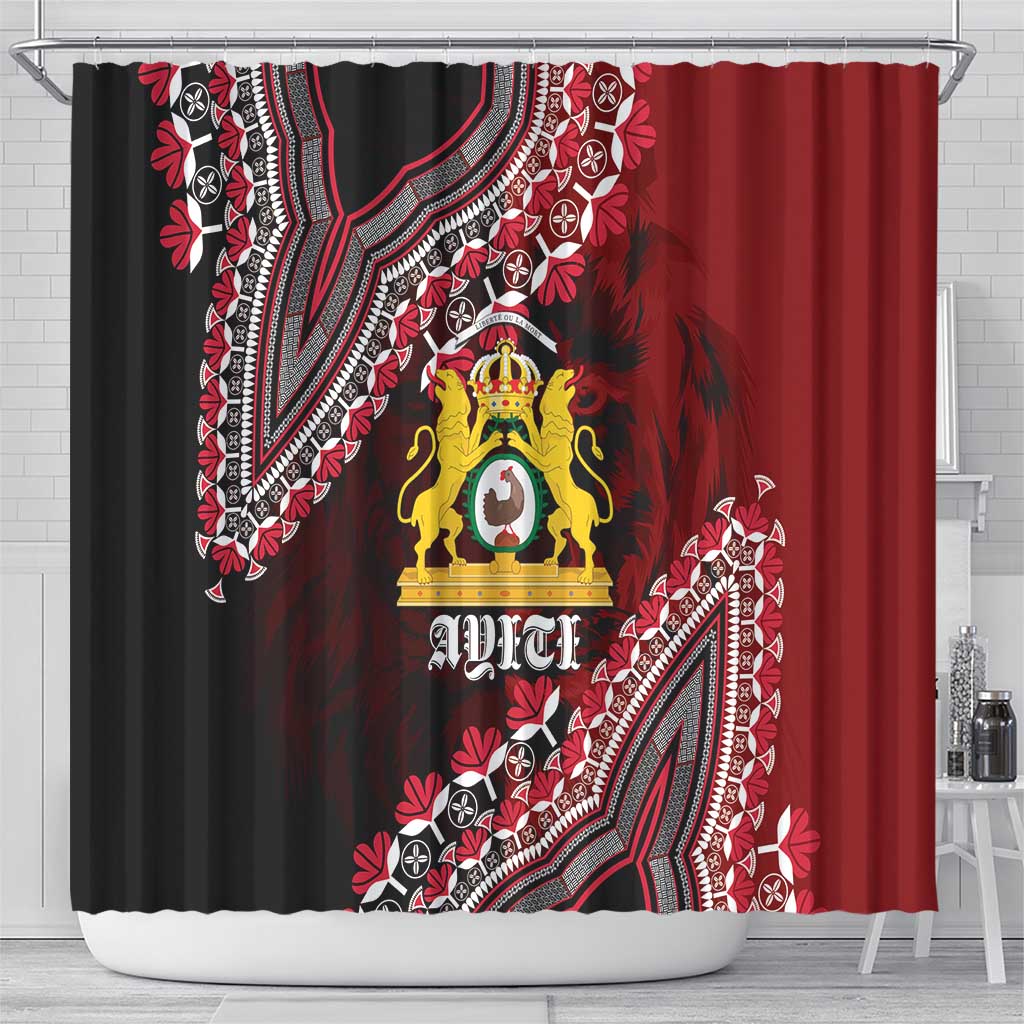 Anpi an Ayiti 1804–1806 Haiti Shower Curtain Liberte ou la Mort!