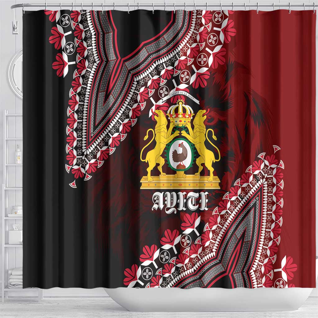 Anpi an Ayiti 1804–1806 Haiti Shower Curtain Liberte ou la Mort!